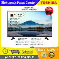 TOSHIBA TV 32S25KP 32 INCH DIGITAL TV REGZA ENGINE FRAMELESS LED TV