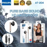 HEADSET HANDSFREE PHILIPS AT-204 STEREO EARPHONE AT204