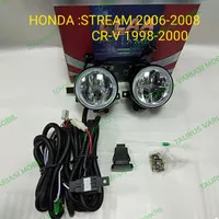 Foglamp Bumper Lampu Kabut HONDA STREAM 2006-2008/CRV CR-V 1998-2000