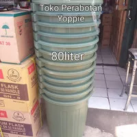 Ember Plastik 80 liter/Ember Tutup Plastik/Ember 80 liter