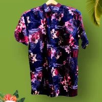 Baju Pantai motif Bali Tropical Summer Aloha Hawaii