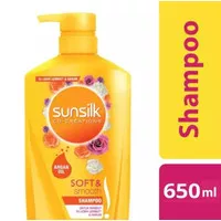 Shampoo Sunsilk Soft & Smooth 680ml Shampoo Sunsilk kuning 680ml pump