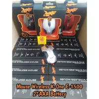 Mouse Wireless Gaming K_one E1500 - Disass Jogja