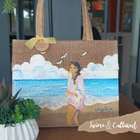 Tas Goni Lukis Pesanan Krisni Lee with box