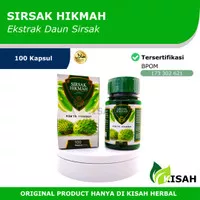 SIRSAK HIKMAH 100 Kapsul - Kapsul Minyak Daun Sirsak Original