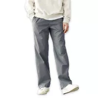 Dritto - Long Pants Baggy Chino - Celana Chino Reguler - Grey