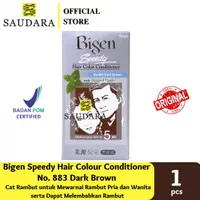 BIGEN SPEEDY NO 883 DARK BROWN COKLAT TUA, SEMIR RAMBUT CAT RAMBUT