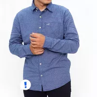 Original Hollister Oxford Long sleeve Shirt size S, M, L, XL Blue