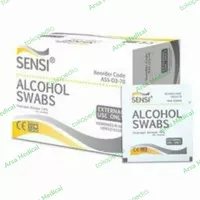 Alkohol swab sensi/Tissue alcohol swab/tisu alkohol sensi isi 100 Swab