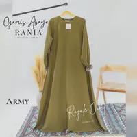 Gamis abaya polos dress Rania Abaya Gamis Home Daily Polos Syari Ori