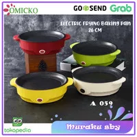Electric Frying Baking Pan / Wajan Elektrik / BBQ OMICKO 22 - 26 CM