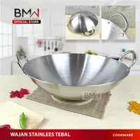 Wajan Kuali Stainless Steel BMW 36cm | Wajan Kuali 36cm Tebal