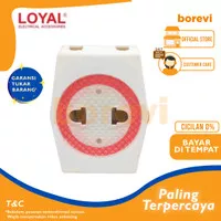 STEKER T MERK LOYAL 911W MULTI WARNA