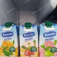 Buavita minuman jus juice buah rasa GUAVA/ MANGGA /APEL 500ml