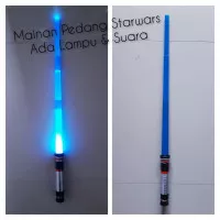 Mainan Pedang Star Wars LED Lightsaber - Pedangan nyala
