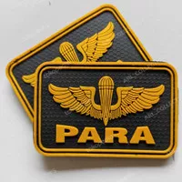 patch rubber logo wing para/rubber patch tni/karet emblem