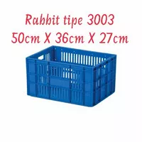 Keranjang / Krat Industri Buah Multiguna Merk Rabbit 3003
