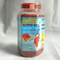 Akari SUPER RED & SPIRULINA 300 Gram Pelet Pakan Ikan Koi koki louhan