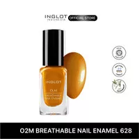INGLOT O2M Breathable Nail Enamel 628 - Kutek Halal, 11 ml