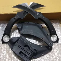 Carambit pisau kopel pinggang holster survival tactical terbaru