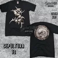 Kaos Pendek / Kaos Oblong Metal Prapatan Rebel / Heaven Hell SEPULTURA