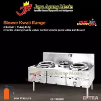 Kwali Range Getra CS-1995DX With Blower/Kompor Kwali Range Getra