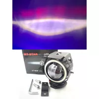 Lampu Tembak Sorot LED Cree U7 Terbaru 4D Lensa Sinar Lebar Projie Hid