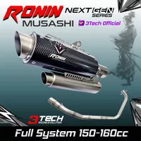 Knalpot 3 Suara NextGen Ronin Musashi Full System