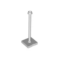 LEGO PART LBG Support 2 x 2 x 5 Bar on Tile Base with Hollow Stud