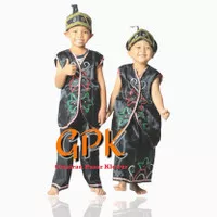 Baju Adat Anak Dayak Baju Tradisional Anak Kalimantan Baju Tradisional