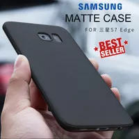 Case Samsung S7 Edge Slim Matte Macaron List TPU Jelly Ultra Thin