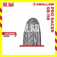 Ban Motor Swallow Tubeless 70/90-17 SB-118 Pro Racer SP TL