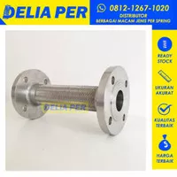 Flexible Metal Hose Joint 2 inch x 30 cm Flange JIS 10K SS304 DN 50