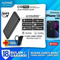 ACMIC C10PRO 10000MAH PowerBank Quick Charge 3.0 PD Power Delivery