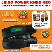 Jeido Power Knee Original dari Korea (Free Jeido Power Wrist)