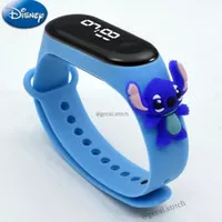 Jam Tangan lilo stitch Tahan Air, Free Box Paperbag stitch