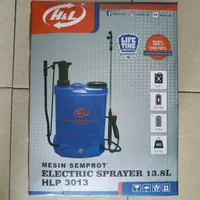 Alat Semprot Hama Elektrik Cas Manual 2 in 1 Sprayer 14 L H&L HLP 3013