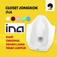 CLOSET / KLOSET JONGKOK WC TOILET INA Sanitary Ware | C-2 - OCEAN