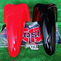 Slebor Depan Supra X 125 Hitam Merah Front Fender SupraX 125 BLACK RED