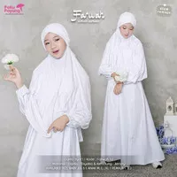 Gamis Putih Anak Usia 1-13th Farwah 03 Jersey Series By Paku Payung