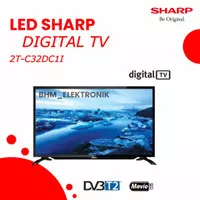 TV SHARP 32 INCH DIGITAL 2T-C32DC1 TV LED SHARP AQUOS 32INCI DIGITALTV