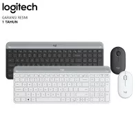 Keyboard Logitech MK470 Combo Keyboard dan Mouse Wireless Slim