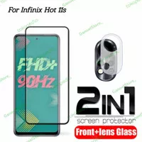 Tempered Glass Infinix Hot 11s Paket Tempered Glass Layar & Kamera