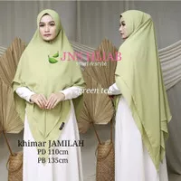 khimar jamilah/hijab 2 layer jumbo/khimar syari premium ori jns