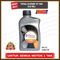 TOTAL HI-PERF 2T 500 800ml. OLI SAMPING DARI PRANCIS