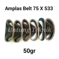 Amplas Belt - Sabuk amplas 75 x 533mm untuk mesin Belt sander 3 inch