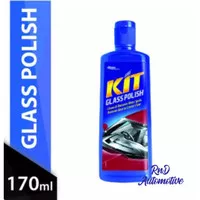 KIT Glass Polish Removes Water Spots Glass to Crystal Clear 170ml