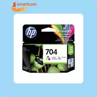 CARTRIDGE TINTA HP 704 TRI COLOR ORIGINAL - 704 TIGA WARNA