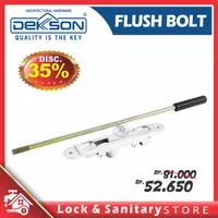 Flush Bolt DEKKSON / FB DKS 508 WHITE Grendel Tanam Slot Tanam