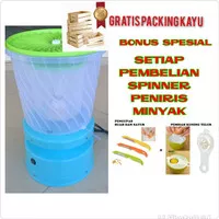 Spinner peniris minyak - Spiner peniris minyak -penyaring minyak 3 LTR